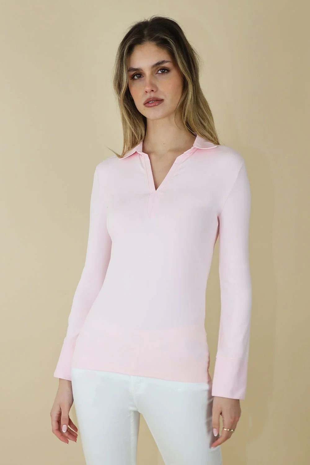No2mor0 Anna Layering Shirt Powder Pink