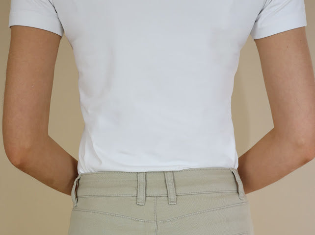 No2mor0 Roxy Straight Leg Trouser - 26" Leg Sand