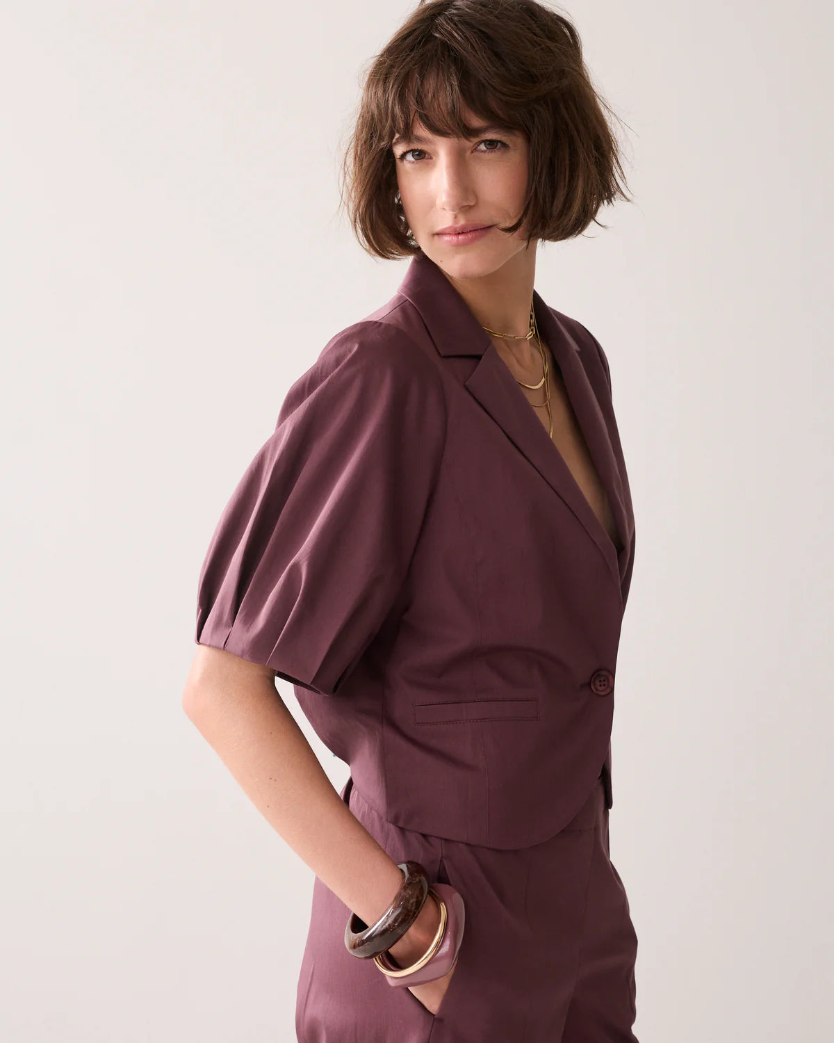 Summum Woman SHORT-SLEEVED BLAZER