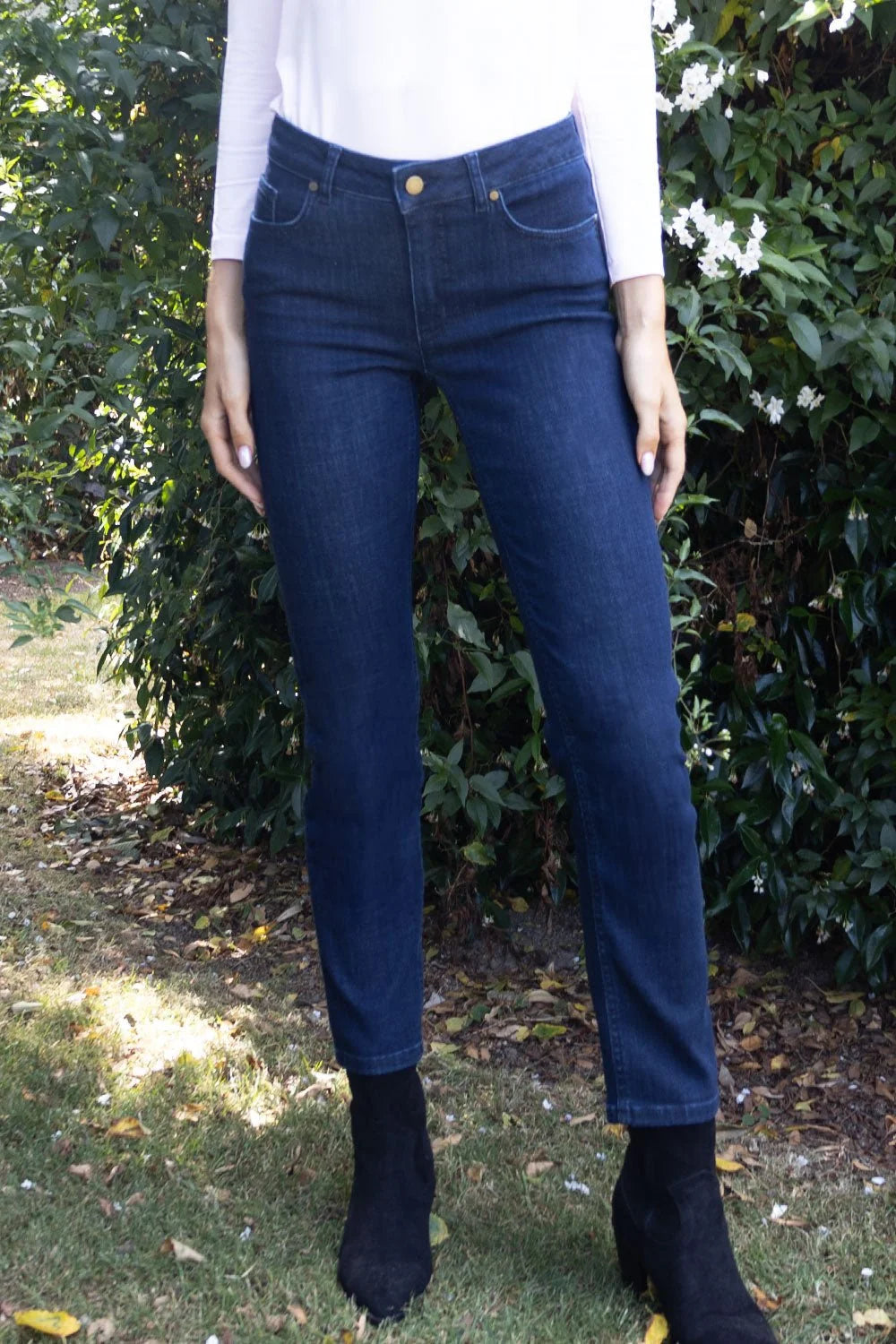 No2mor0 Sophie Jean - 30" Slim Leg Indigo