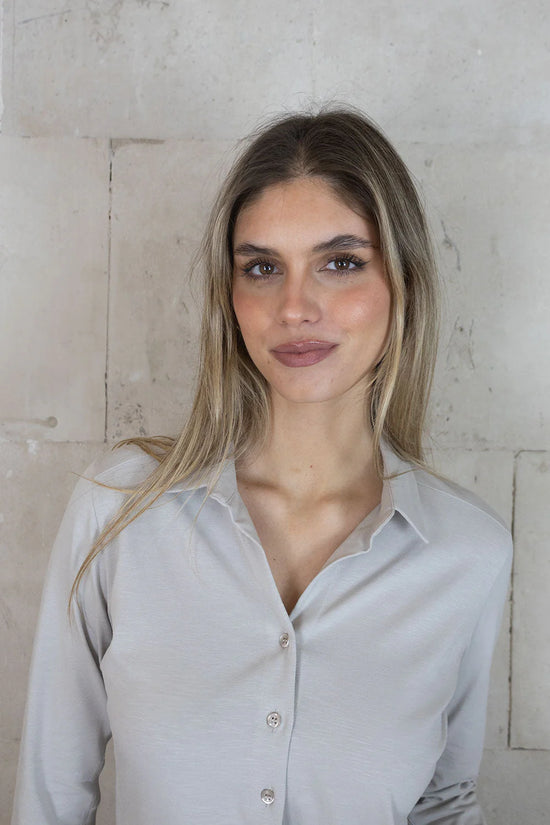 Load image into Gallery viewer, No2mor0 Daisy Cotton Shirt
Taupe

