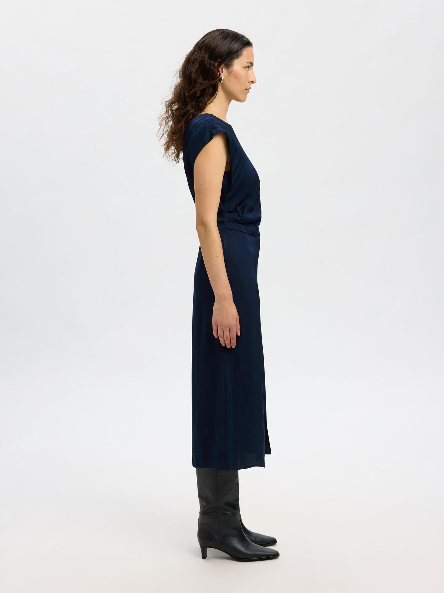Selected/Femme VISCOSE MIDI DRESS