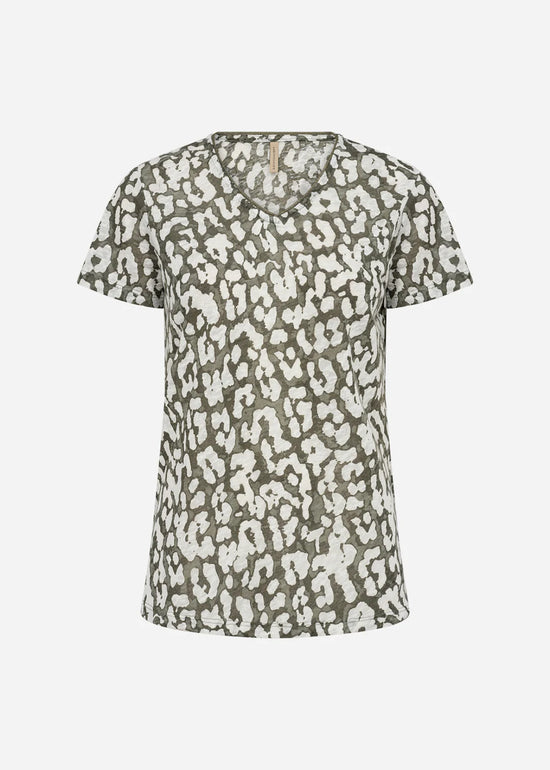 Load image into Gallery viewer, Soya Concept SC-ARETHA 39 T-SHIRT DUSTY GREEN
