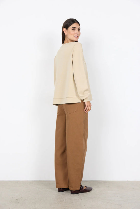 Soya Concept SC-BANU 287 SWEATSHIRT SAND
