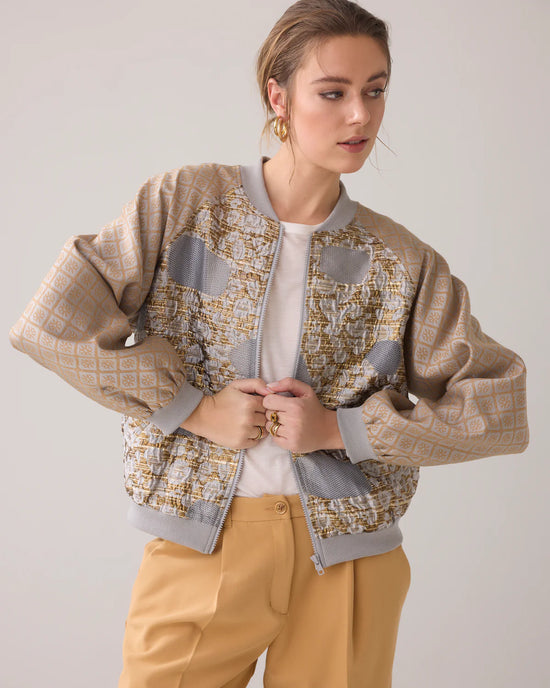 Summum Woman JACQUARD BOMBER JACKET