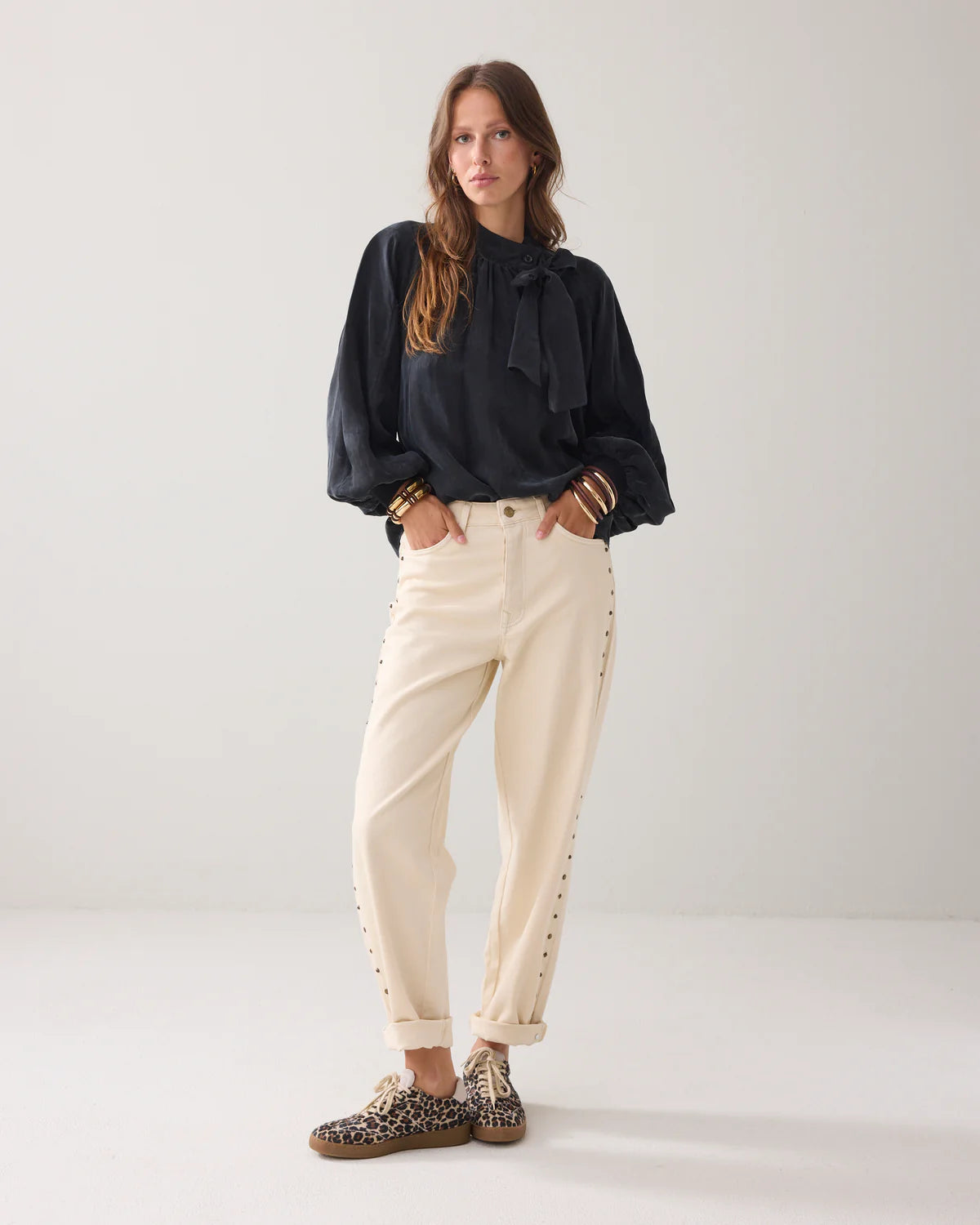 Summum Woman WIDE BOWTIE TOP