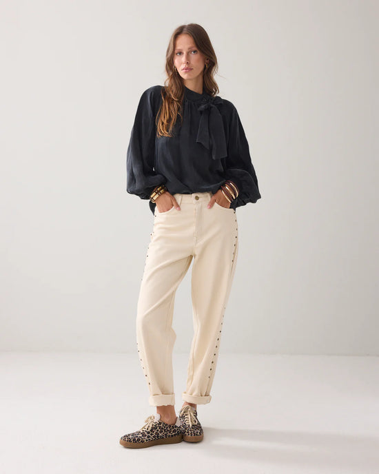 Summum Woman WIDE BOWTIE TOP