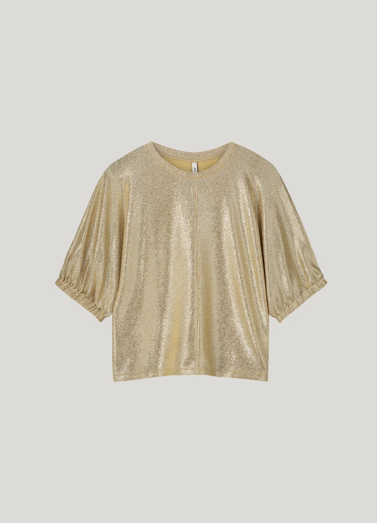 Summum Woman TOP IN METALLIC JERSEY