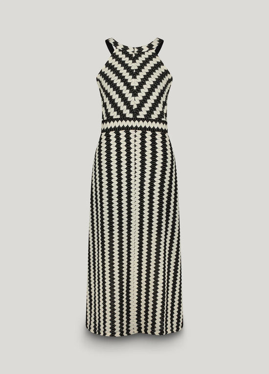Load image into Gallery viewer, Summum Woman ZIGZAG MAXI-DRESS
