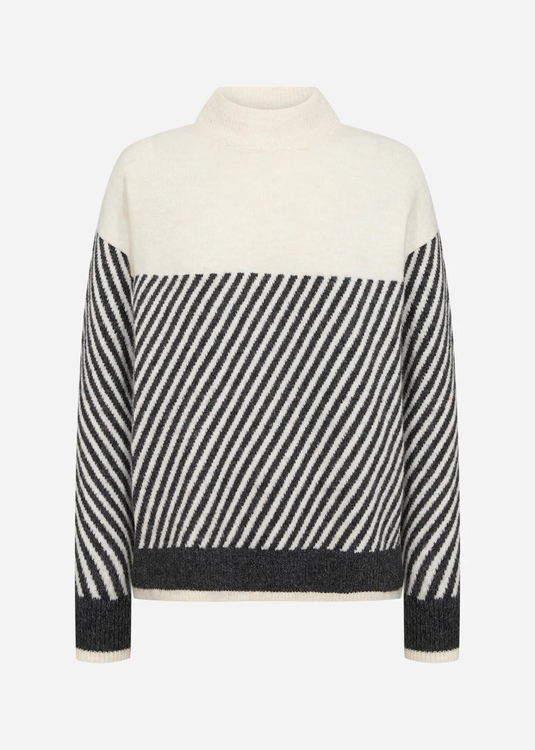 Soya Concept SC-NESSIE STRIPE 71 PULLOVER CREAM