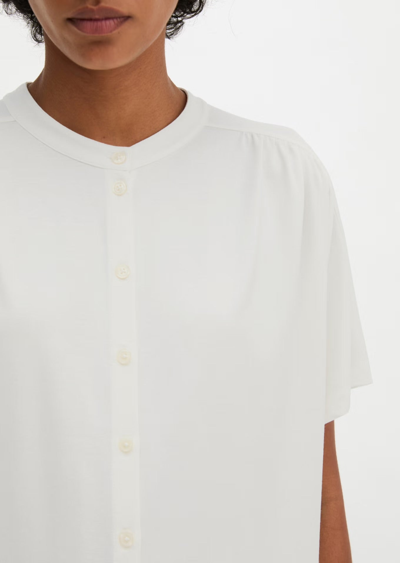 Marc O Polo REGULAR JERSEY BLOUSE FROM LENZING™ ECOVERO™