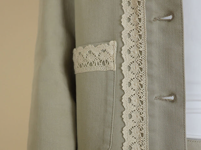 No2mor0 Alex Denim Jacket Sand