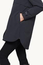 Ilse Jacobsen PADDED RAINCOAT - DARK INDIGO