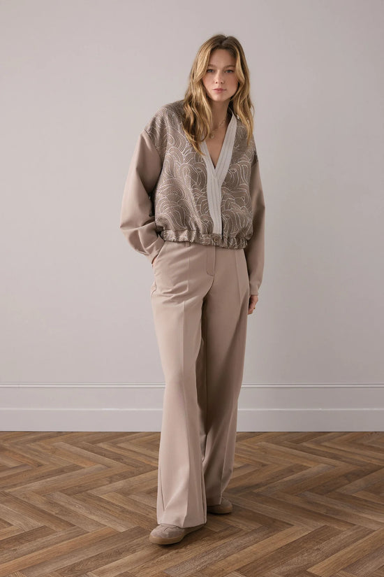 Summum Woman JACQUARD/FOAM BOMBER JACKET