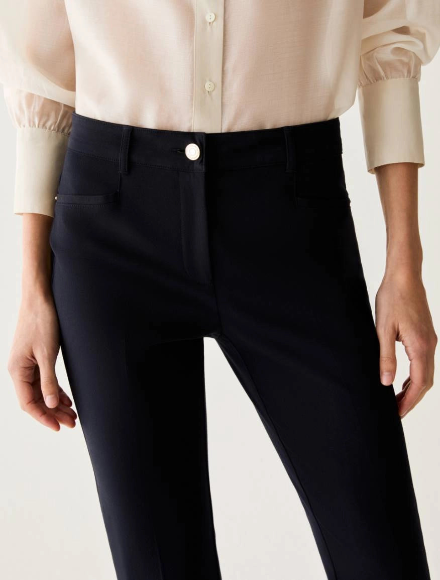 Pennyblack Mini-flare cut trousers Black