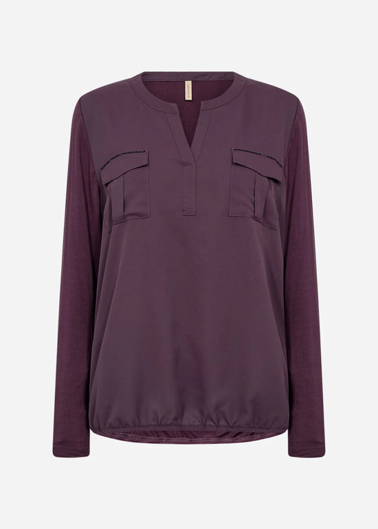 Soya Concept SC-HERMINE 1 BLOUSE Purple