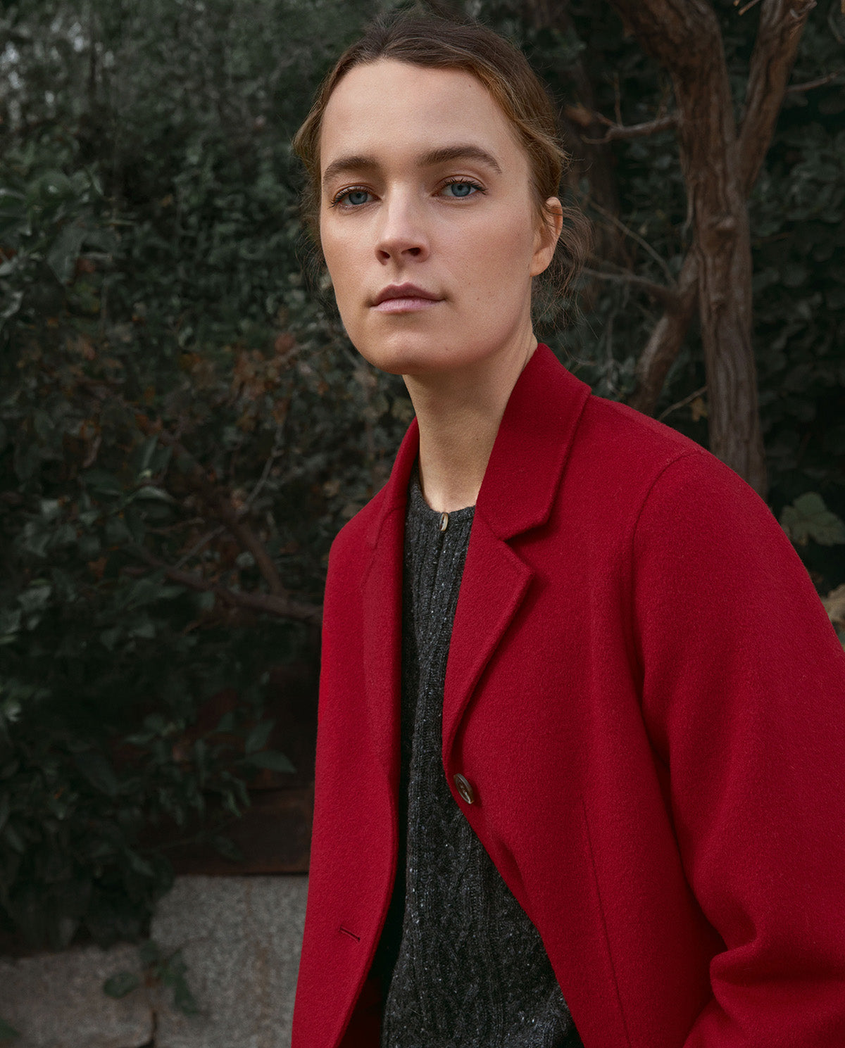 Yerse HANDMADE WOOL-BLEND MIDI COAT
