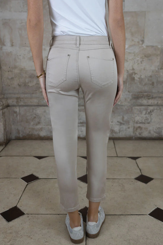 Load image into Gallery viewer, No2mor0 UNITY 3/4 TENCEL TROUSER - 25&amp;quot; LEG
