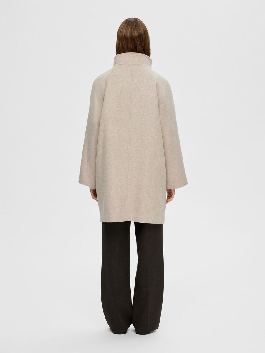 Selected/Femme SLEEK COAT Sandshell