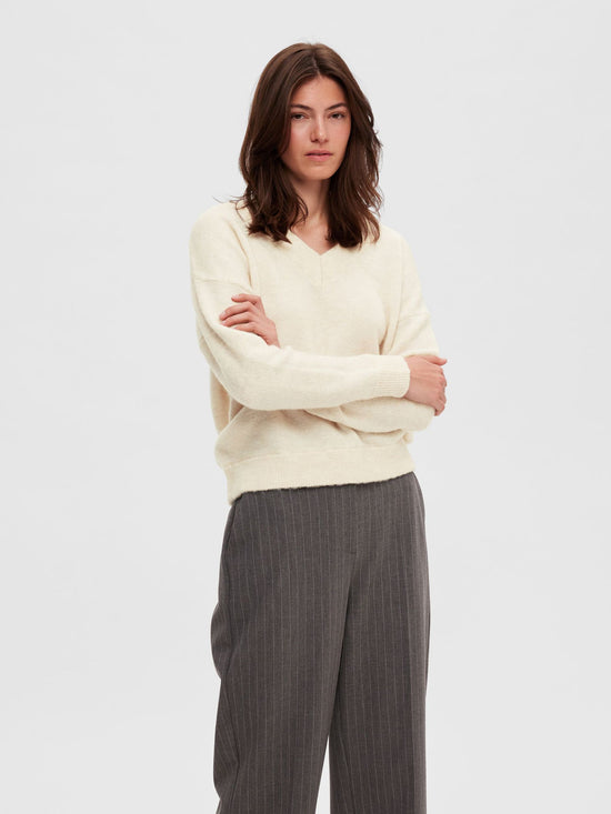 Selected/Femme MERINO-WOOL BLEND PULLOVER