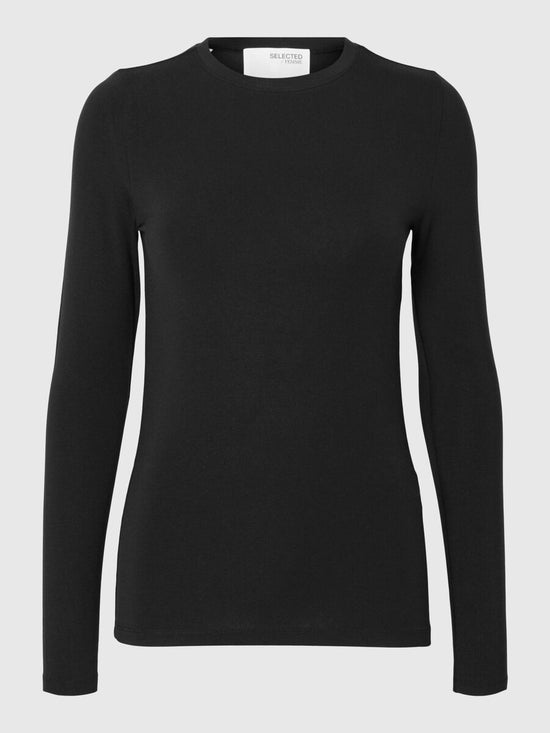 Selected/Femme BASIC LONG-SLEEVED T-SHIRT