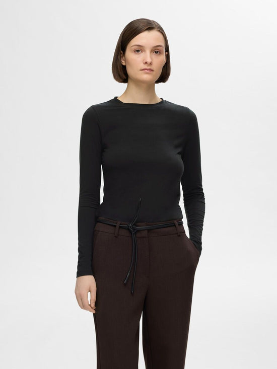 Selected/Femme BASIC LONG-SLEEVED T-SHIRT