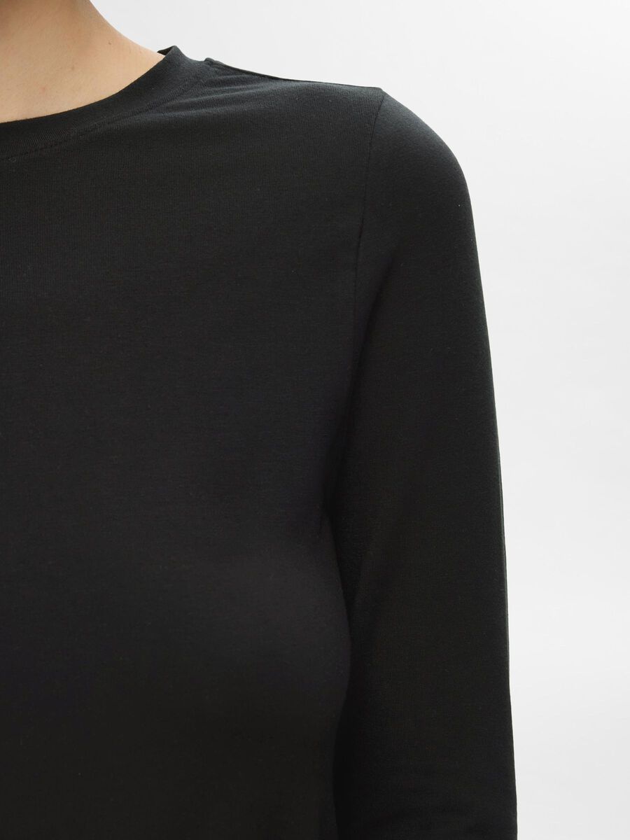 Selected/Femme BASIC LONG-SLEEVED T-SHIRT