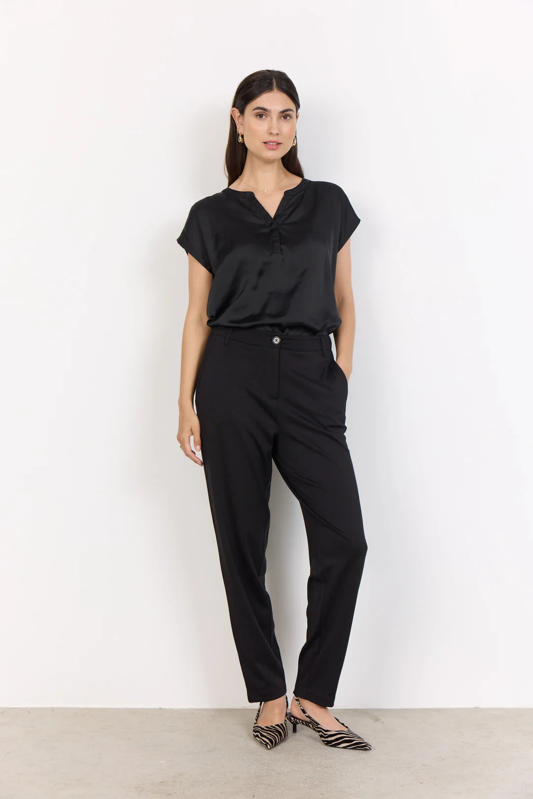 Soya Concept SC-THILDE 43 T-SHIRT BLACK