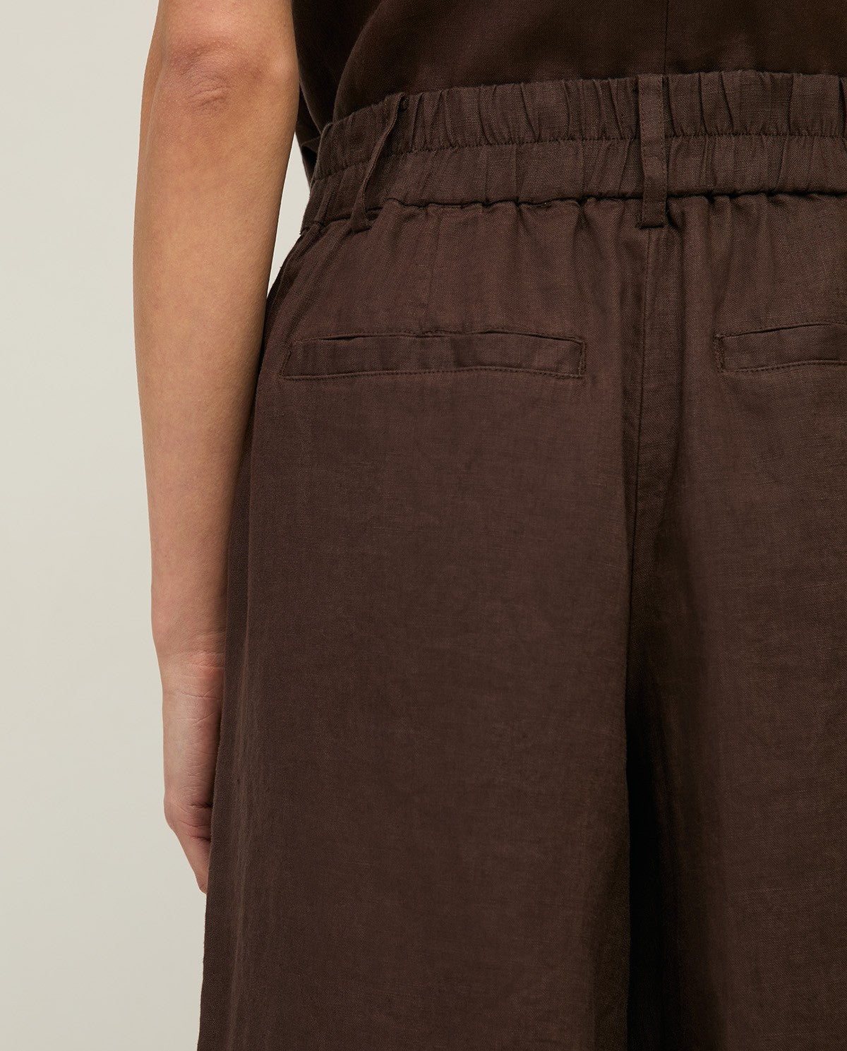 Yerse 100% LINEN BERMUDA SHORTS