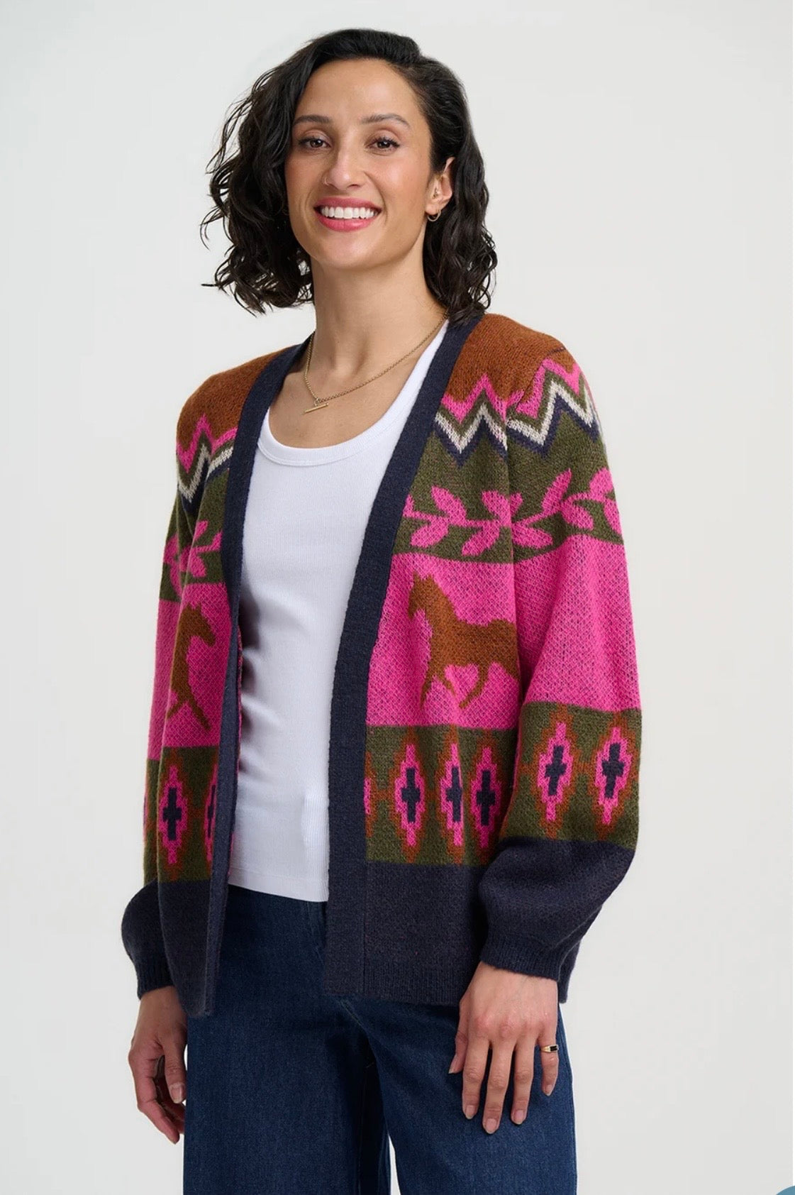 Sugarhill Brighton Yvette Cardigan
Horses