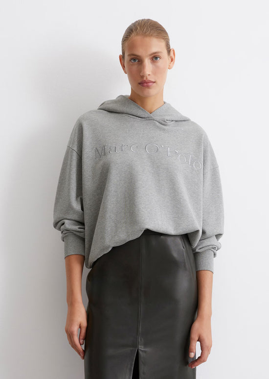 Marc O Polo RELAXED HOODED SWEATSHIRT MADE FROM ORGANIC COTTON