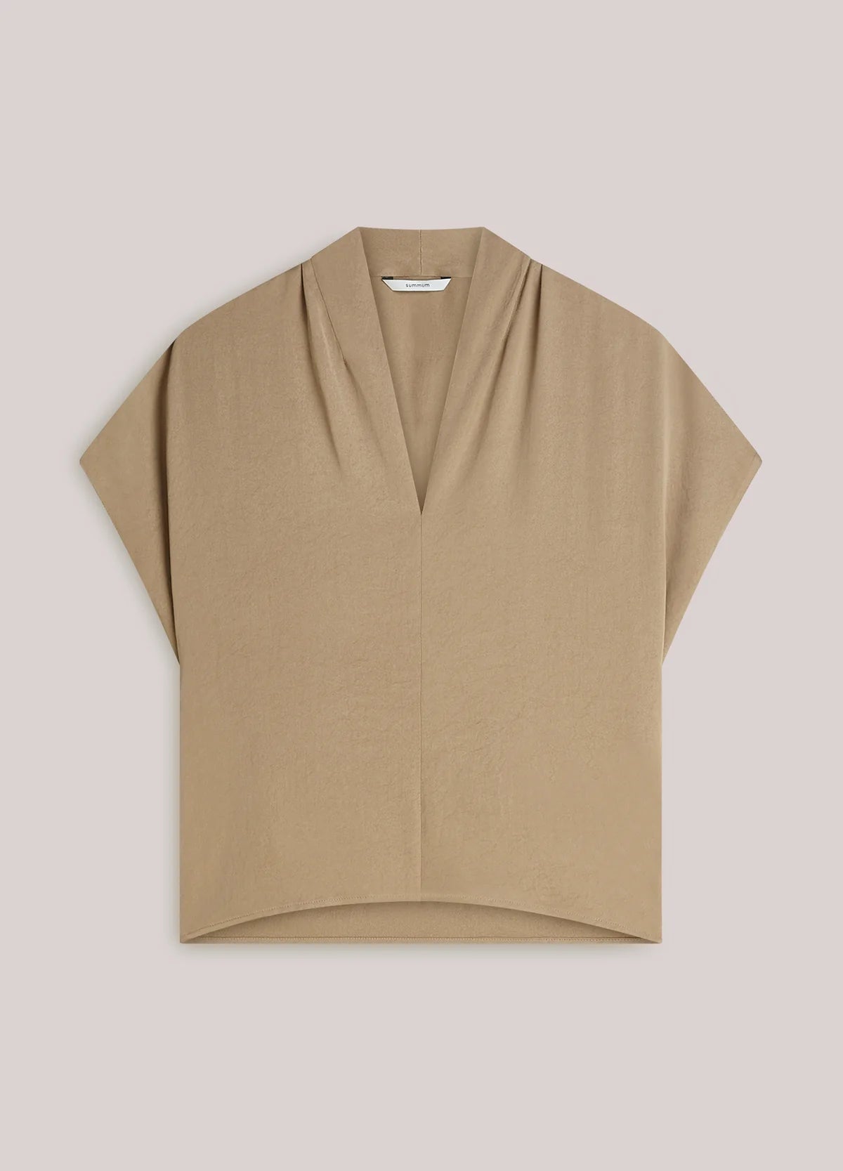 Summum Woman SHINY V-NECK TOP