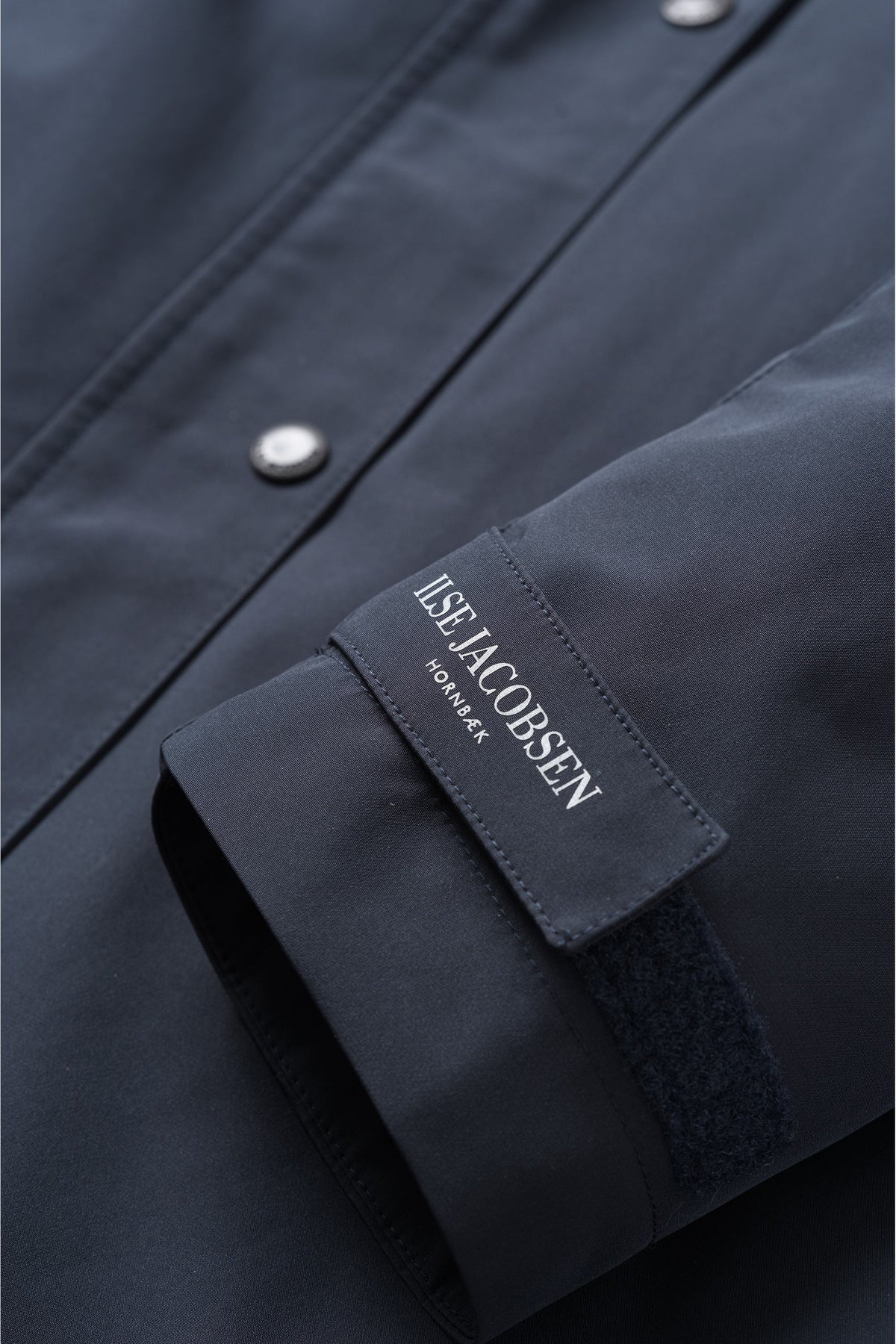 Ilse Jacobsen PADDED RAINCOAT - DARK INDIGO