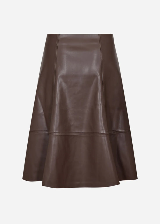 Soya Concept SC-BECKIE 18 SKIRT DARK BROWN