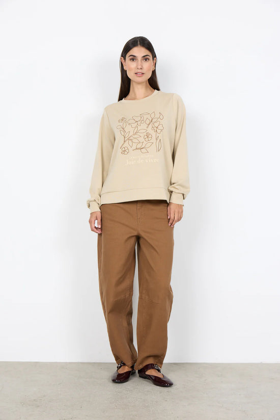 Soya Concept SC-BANU 287 SWEATSHIRT SAND