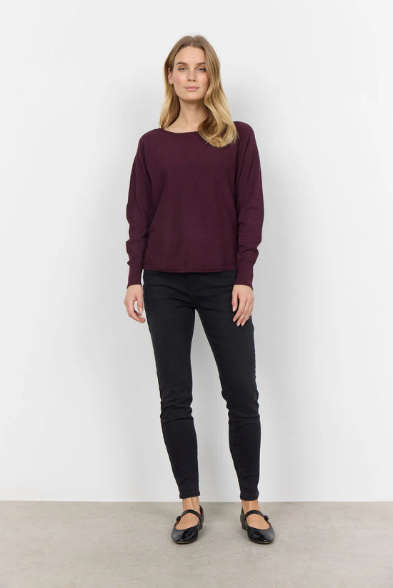 Soya Concept SC-DOLLIE 620 PULLOVER BORDEAUX