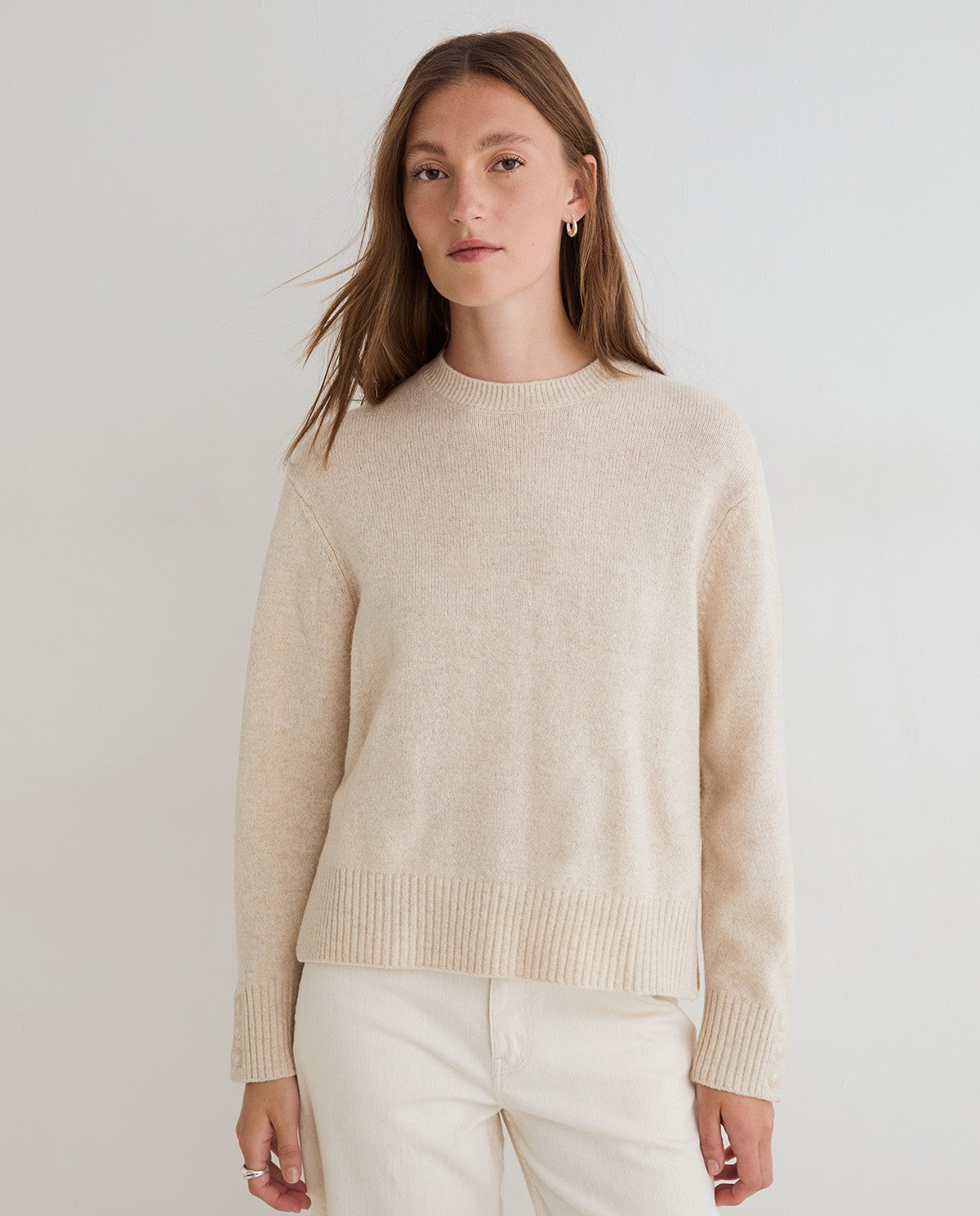 Yerse SWEATER REMOVABLE SCARF
