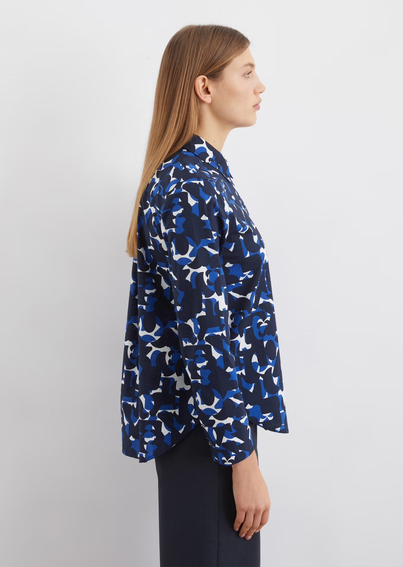 Marc O Polo A-SHAPE BLOUSE MADE FROM PAPERTOUCH POPLIN