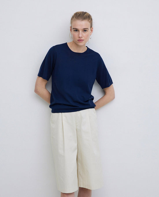Load image into Gallery viewer, Yerse Short Natural RAINCOAT BERMUDA SHORTS
