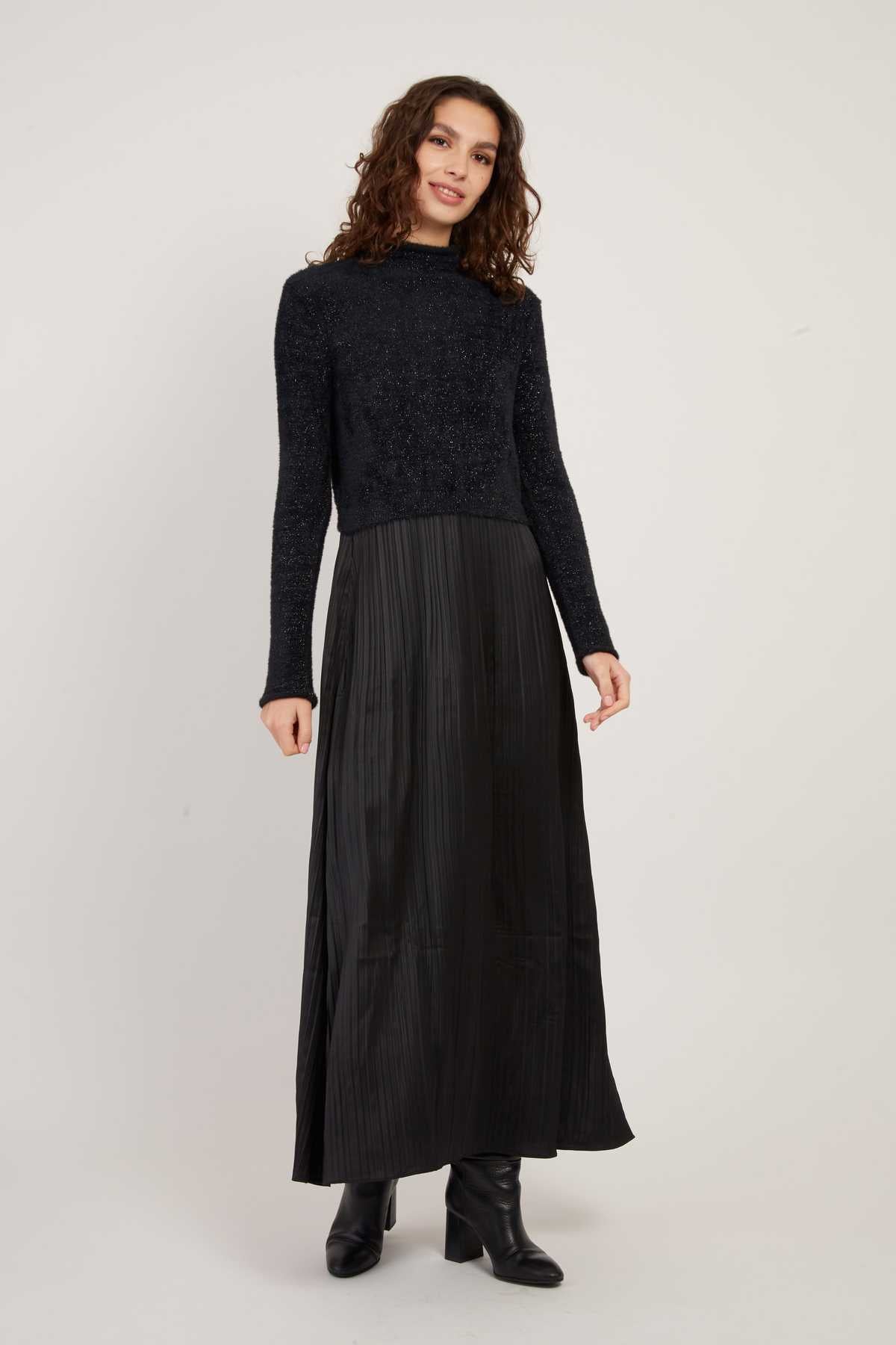 Derhy  ROBE LONGUE EN MAILLE FLUIDE VERLAINE