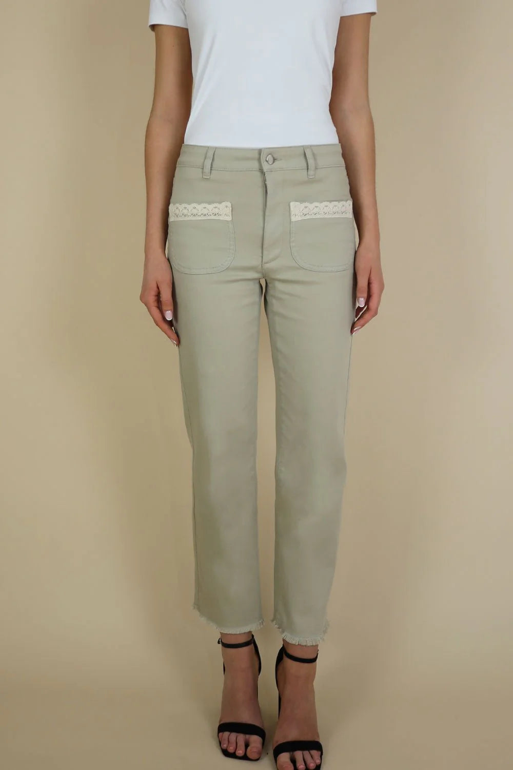 No2mor0 Roxy Straight Leg Trouser - 26" Leg
