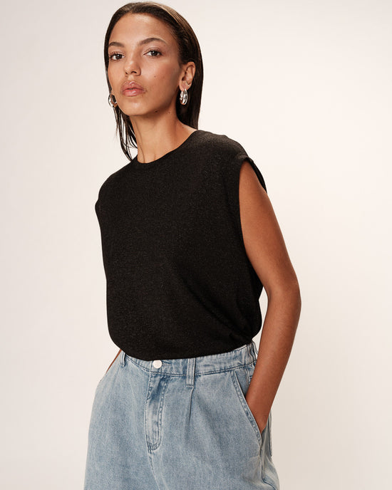 Load image into Gallery viewer, Grace And Mila T-SHIRT NOIR RIMBAUD
