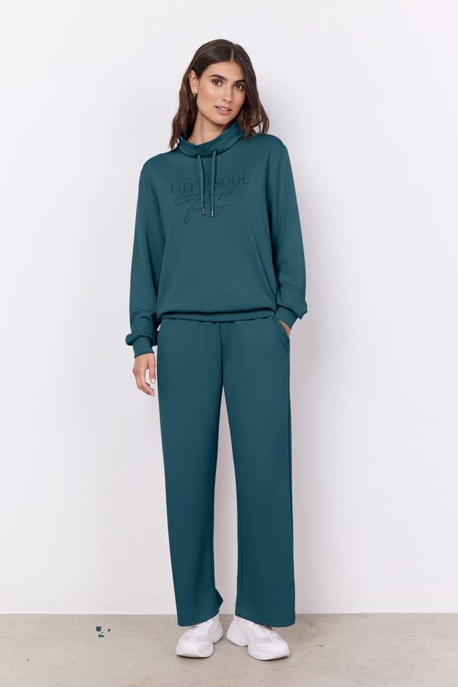 Soya Concept SC-BANU 153 SWEATSHIRT DARK GREEN
