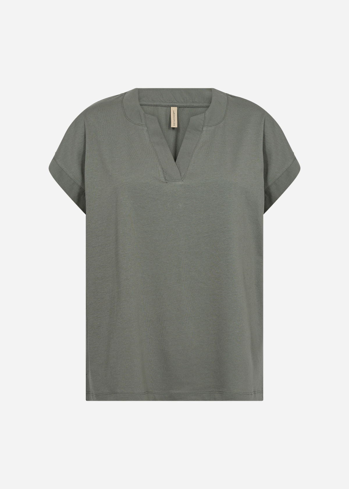 Soya Concept SC-DERBY 27 T-SHIRT DUSTY GREEN