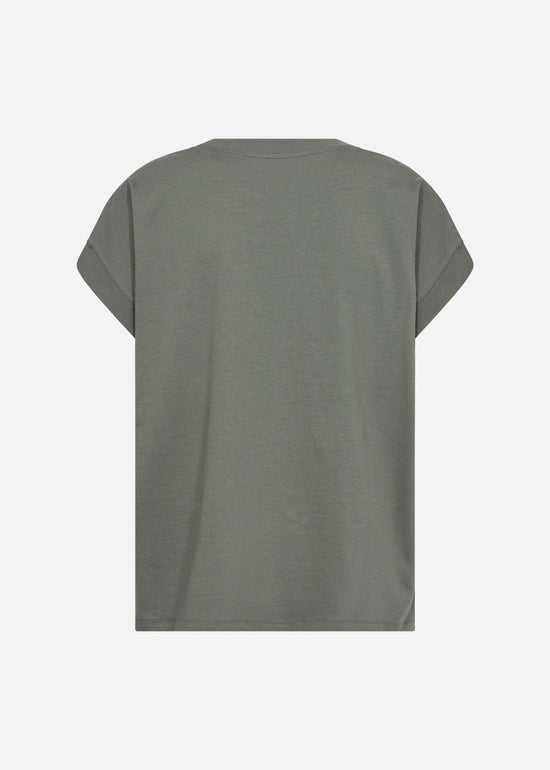 Soya Concept SC-DERBY 27 T-SHIRT DUSTY GREEN