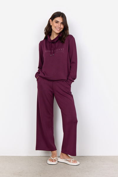 Soya Concept SC-BANU 196 SWEATSHIRT Wine