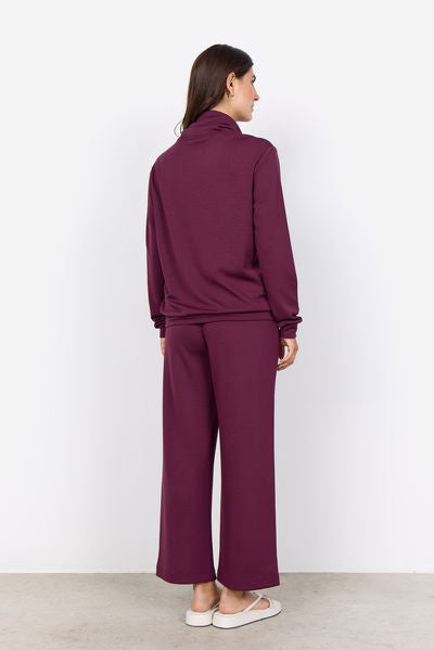 Load image into Gallery viewer, Soya Concept SC-BANU 196 SWEATSHIRT Wine

