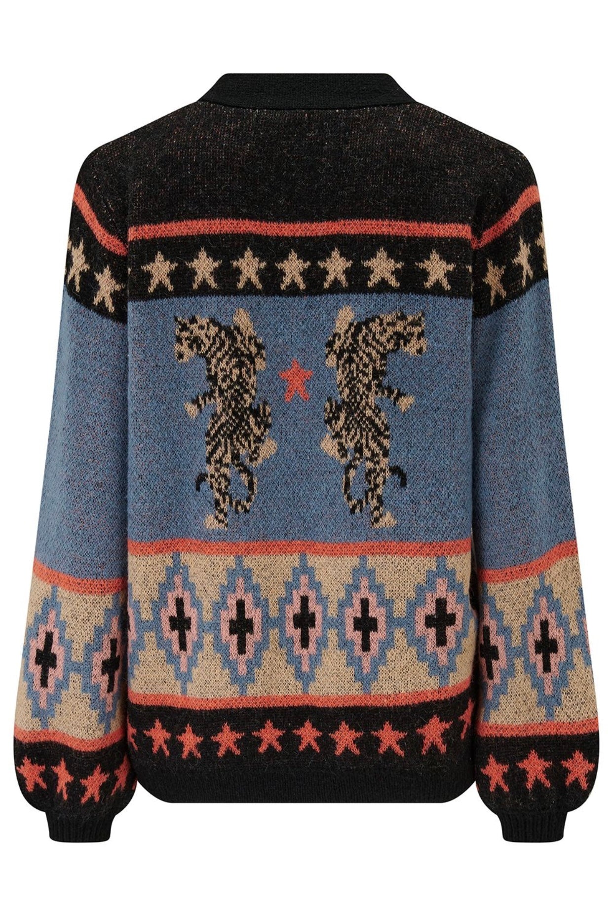 Sugarhill Brighton Yvette Cardigan - Multi, Climbing Tigers
