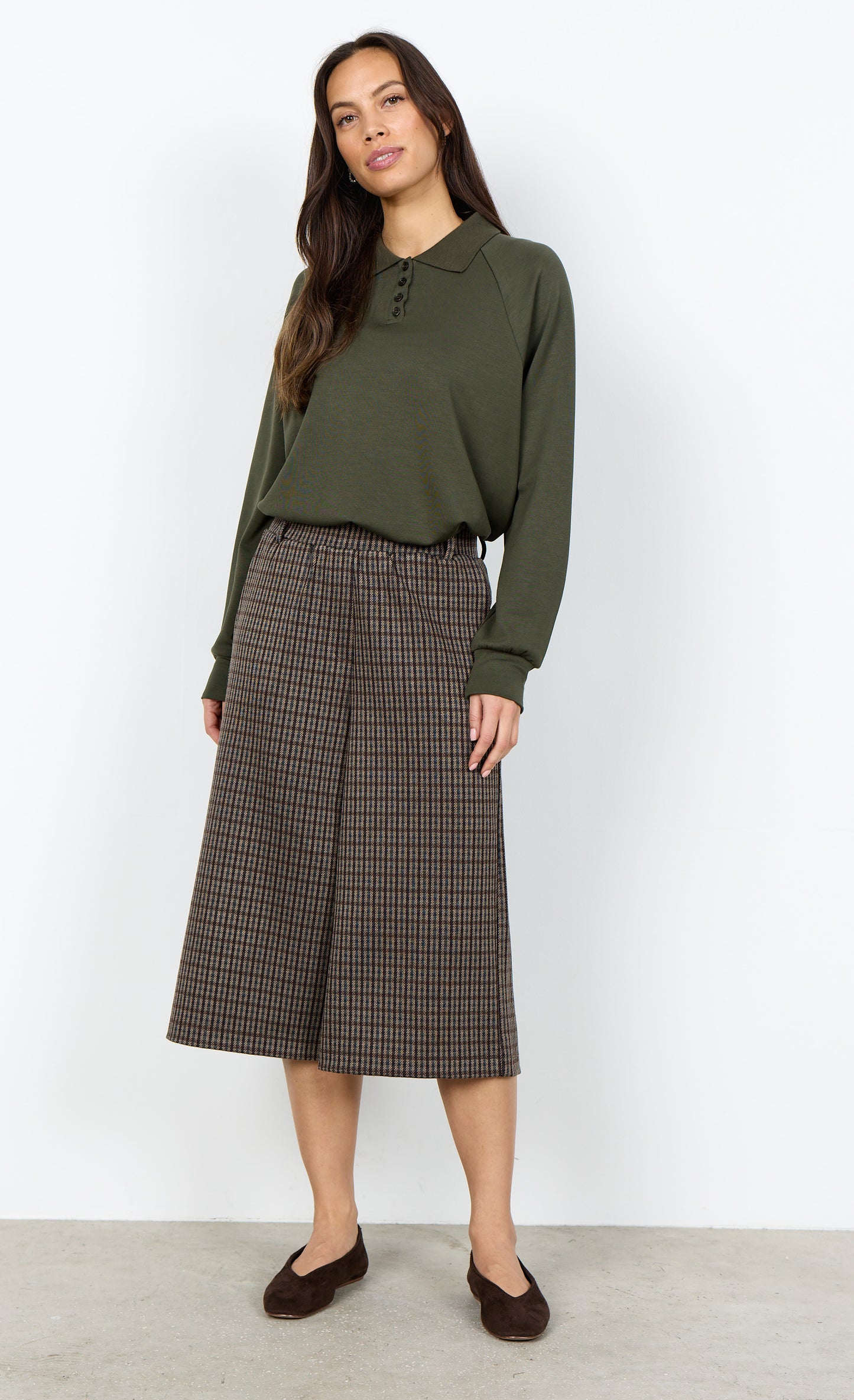 Soya Concept SC-BANU 335 BLOUSE DARK GREEN