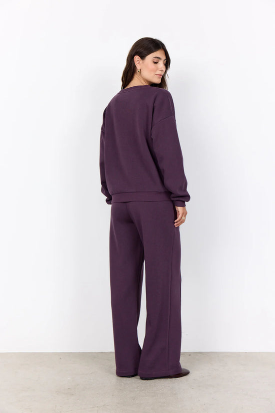 Soya Concept SC-ANGELIN 18 SWEATSHIRT PURPLE
